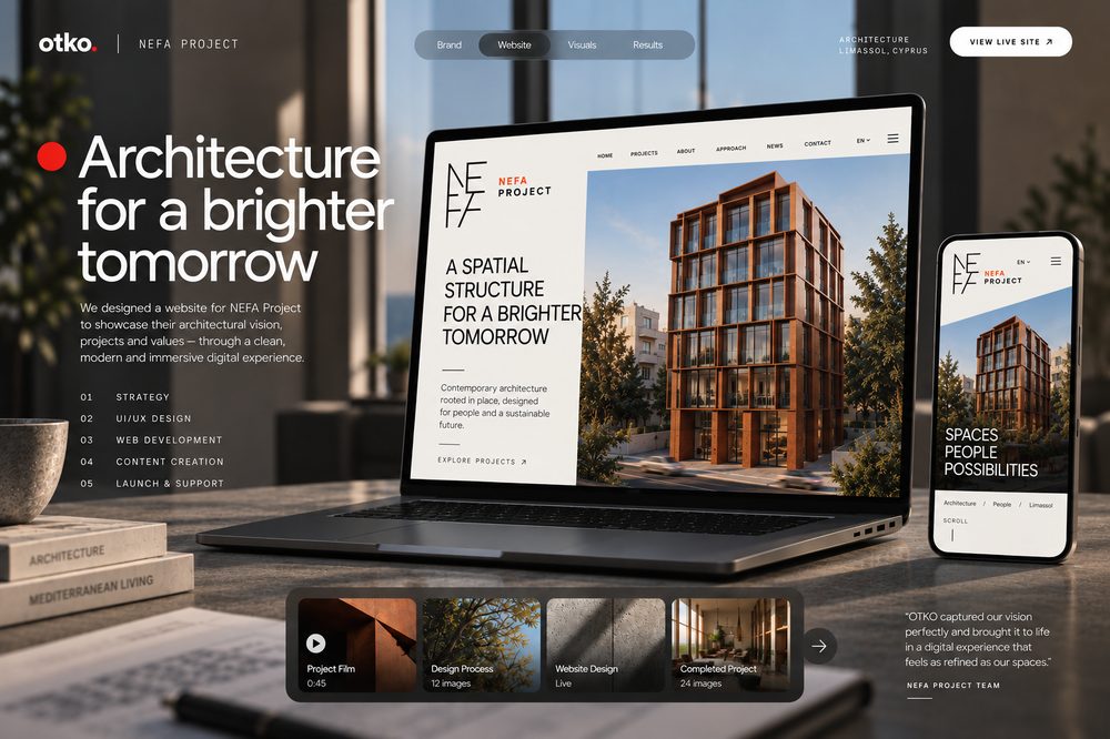 Nefa Project Website Development